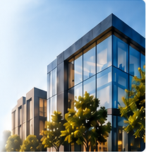 Modern commercial building